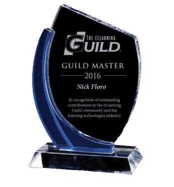 Recipient of the Learning Guild's coveted Guild Master Award for excellence in learning and development.